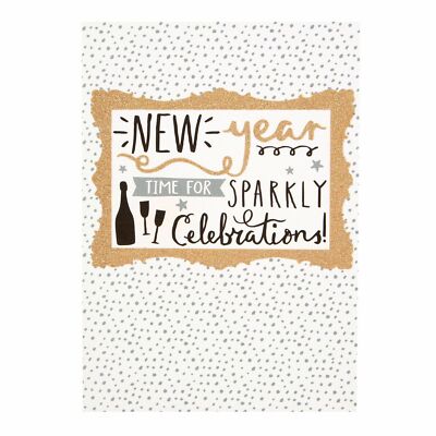 Hallmark Weihnachtsgrußkarte ''Sparkly Celebrations'' - Medium