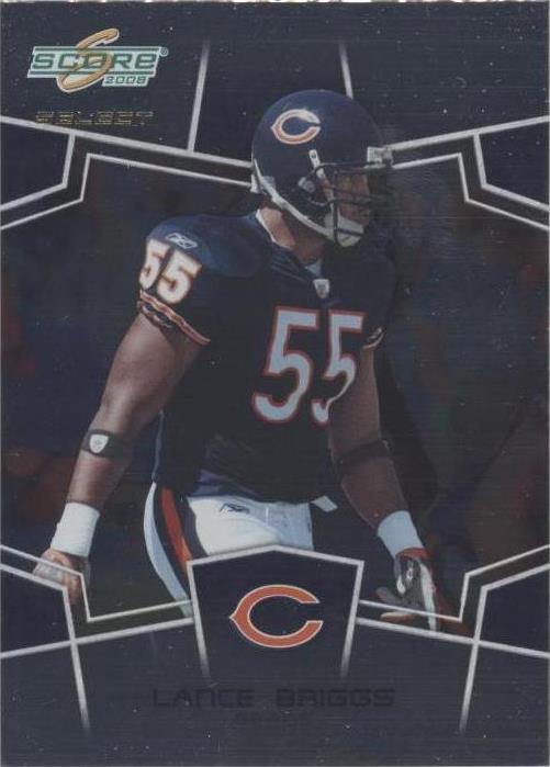 2008 Score Select Lance Briggs #57 - 1 of 2