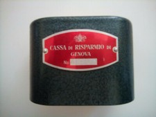 salvadanaio cassa di risparmio di genova anni 70