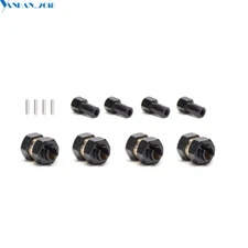Extended Wheel Hex HubMetal Wheel Lock Nuts RC forAxial SCX24 90081 C10 1:24