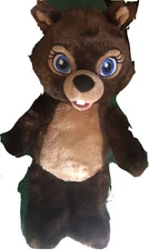 Build A Bear Great Wolf Lodge Sammy The Squirrel Brown 16" Plush Stuffed Animal