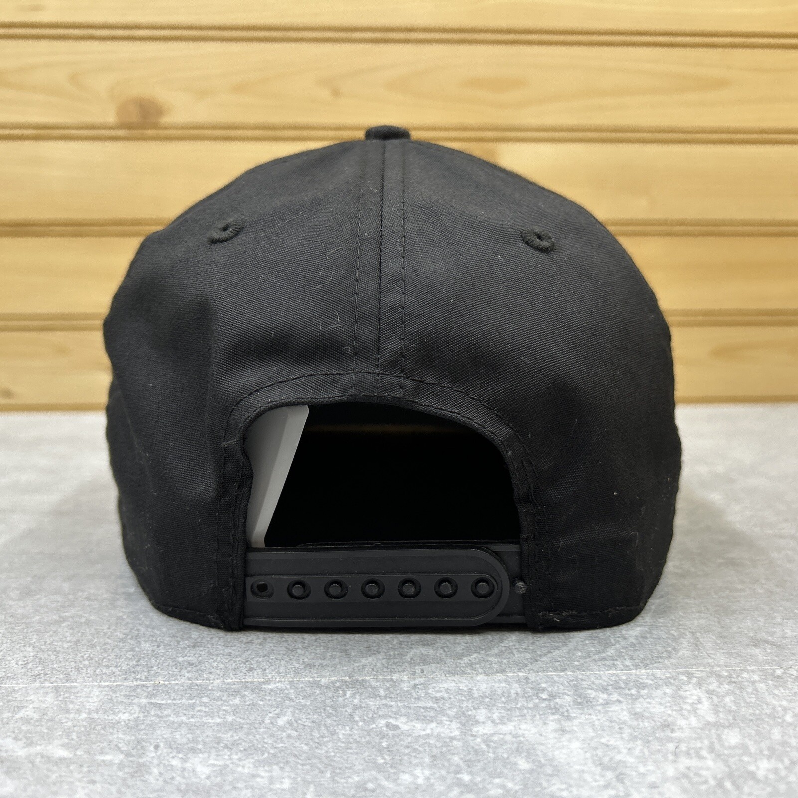 PUMPKIN Puffy Patch Hat Ball Cap SNAPBACK Black S… - image 5