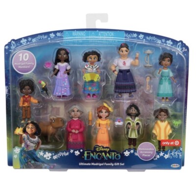 Disney Encanto Movie Ultimate Madrigal Family Gift Set 10 Piece Figure Set New