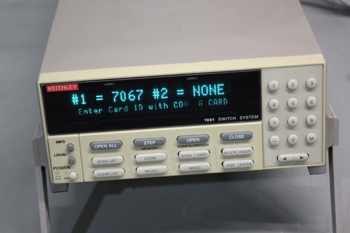 KEITHLEY 7001 SCHALTSYSTEM MIT 7057 MODUL - Bild 6 von 11