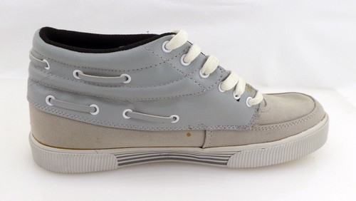 Rocawear Shoes Rock The Boat Biege/Blue Sneaker Mismatched 9/10 - Picture 2 of 10