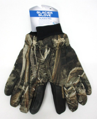 Glacier Glove Alaska Pro Full Finger Gloves - Realtree Edge - Old style - M  NEW
