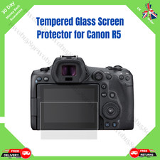 Tempered Glass LCD Screen Protector - Canon R5 R5 Mk2 Camera Anti-Scratch Cover