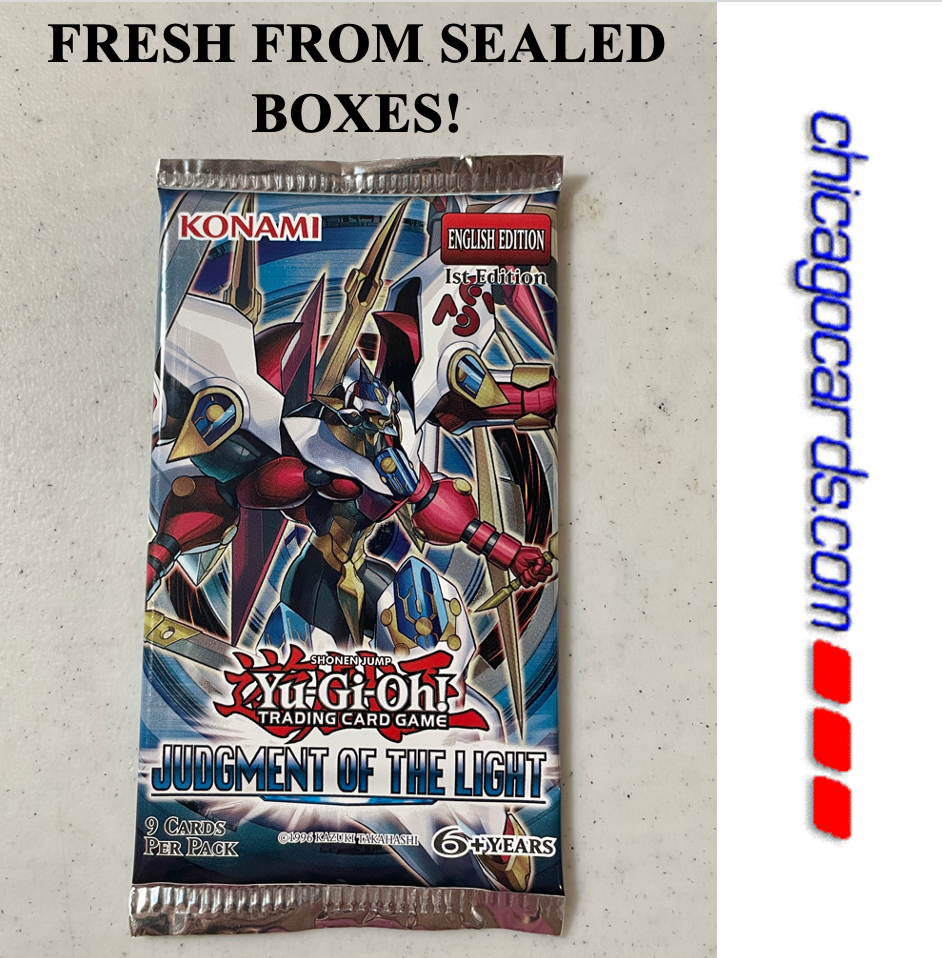 YuGiOh Judgement of the Light Booster Pack English 1st Edition Box-Fresh  Sealed | eBay