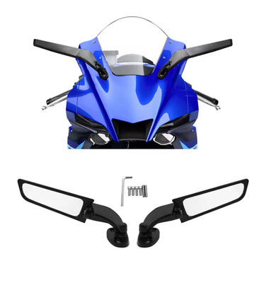 Yamaha YZF-R3 R6 Stealth Mirror Stealth Spiegel Winglet Spiegel