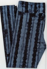 TC LuLaRoe  BLUE  BLACK TIE DYE  Leggings; SIZES 12-18; NEW IN PACKAGE 