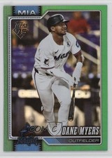 2026 Topps Series 1 Green Rainbow Foil 72/99 Dane Myers #279 06gy
