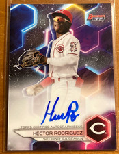 2023 Bowman's Best Hector Rodriguez Best of 2023 Autograph #B23-HR Reds