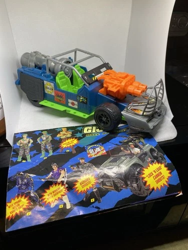 Beast Blaster GI Joe Street Fighter 1993 Hasbro Action Vehicle Incomplete