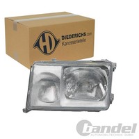 Diederichs Halogen Scheinwerfer (Lwr Pneumatisch) Links Passend FüR Mercedes 124