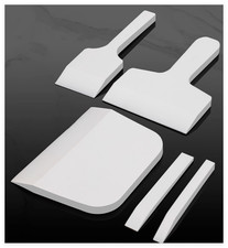 PTFE spatula Flat scraper Teflon medicine spatula, acid and alkali resistant, no