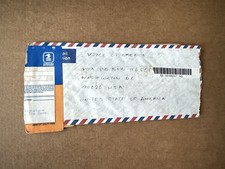 Bangladesh 1992 EMS Letter to US +Dual US +Dual USA &BGD EMS Labels +VOA +LTR