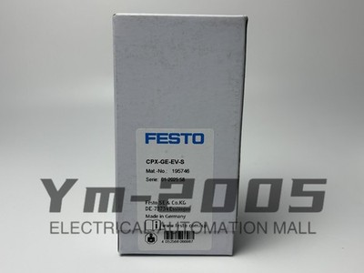 Festo-CPX-GE-EV-S 195746 Interlinking Block Fast Delivery Free Shipping In Stock