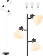 Modern Tree Floor Lamp for Living Room Bedroom, Tall Pole Standing Lamps with 3