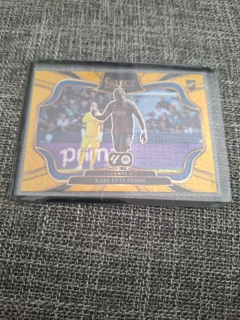 Panini Select La Liga Karl Etta Eyong 06/10 Rc Rookie Ud Levante