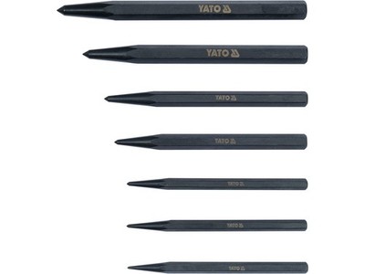 Yato Körnersatz 1-6mm In Rolltasche 7tlg. YT-47170