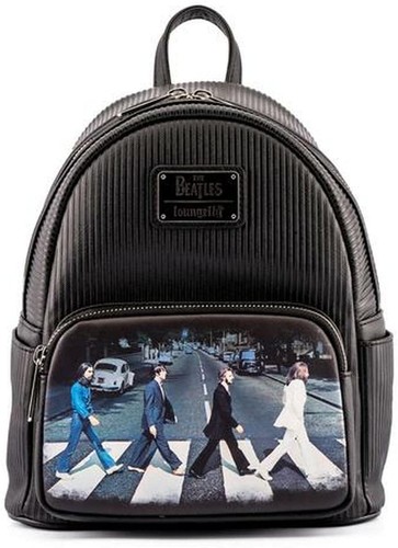 Loungefly The Beatles Abbey Road Damen-Schultertasche mit doppeltem Riemen