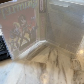 Gauntlet (Tengen) Black NES Nintendo Cartridge Protective Case Custom Print Art