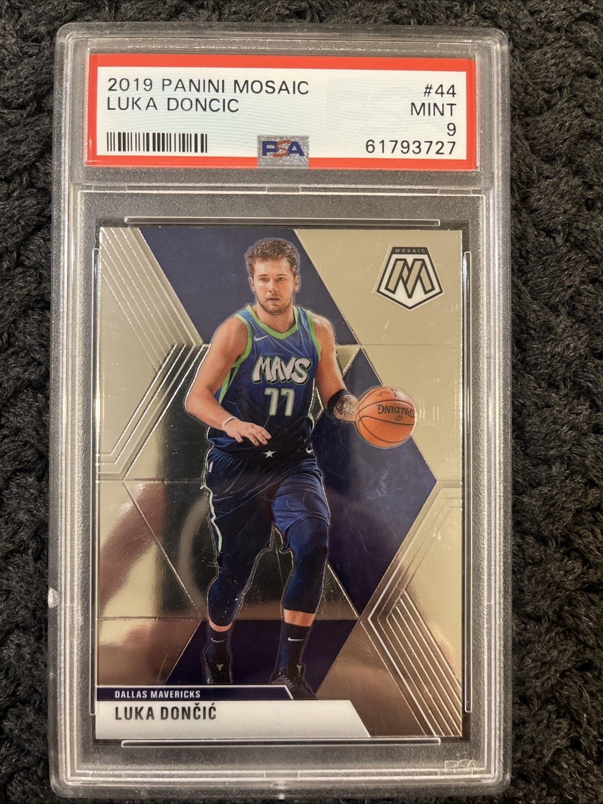 2019-20 Mosaic Luka Doncic #44 PSA 9 Mavericks
