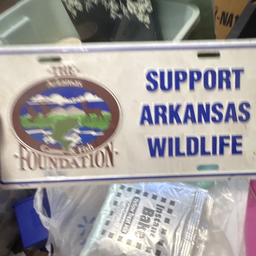 Arkansas Support Arkansas Wildlife Arkansas Wildlife Foundation License Plate