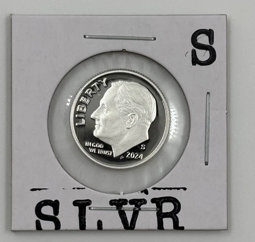 2024 S Silver Proof Roosevelt Dime ⭐READY 2 SHIP⭐