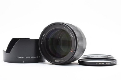 【美品】CONTAX CarlZeiss Planar T* 85mm F1.4 TOP MINT]Contax Planar Carl Zeiss T* 85mm f/1.4 AF Lens N Mount N1