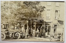 RPPC Real Photo Postcard - Rare! Henry Ford & Workers In Frankfort, MI 1919
