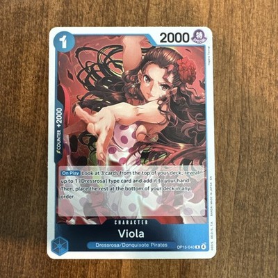 Viola OP15-040 Adventure on Kami's Island Foil