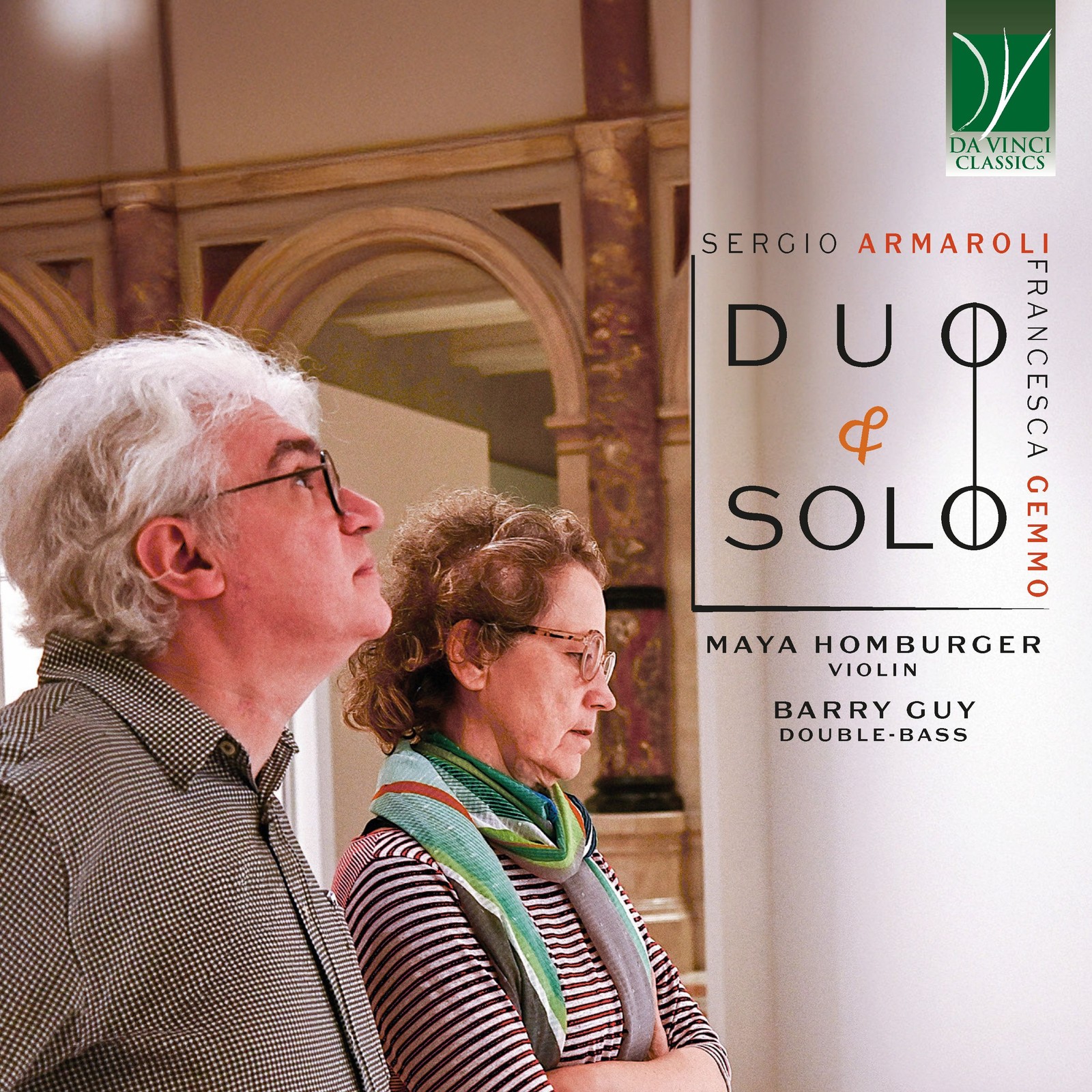 Maya Homburger, Barry Guy - Gemmo, Armaroli: Duo & Solo