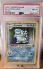 Pokémon Blastoise 002/102 Base Set 2 Holo Rare 2000 PSA 8 Graded