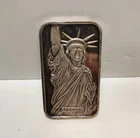 1986 Vintage Engelhard Statue of Liberty Silver 1 ozt 99.9% Bar - Mintage 75k