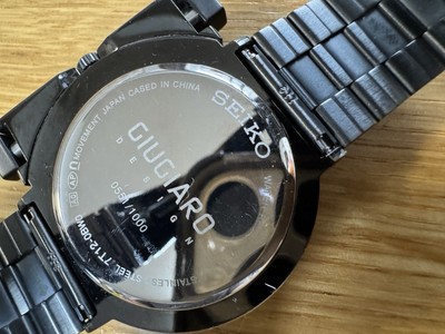 Rare Limited Seiko Giugiaro Alien SEIKO SCED051 White