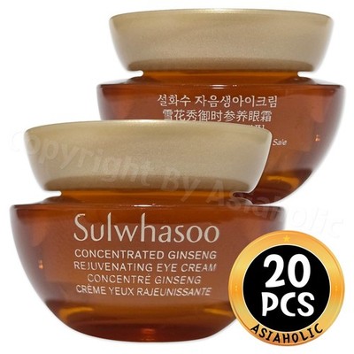 Sulwhasoo Concentrated Ginseng Rejuvenating Eye Cream 4ml (1pcs ~ 20pcs) Newest