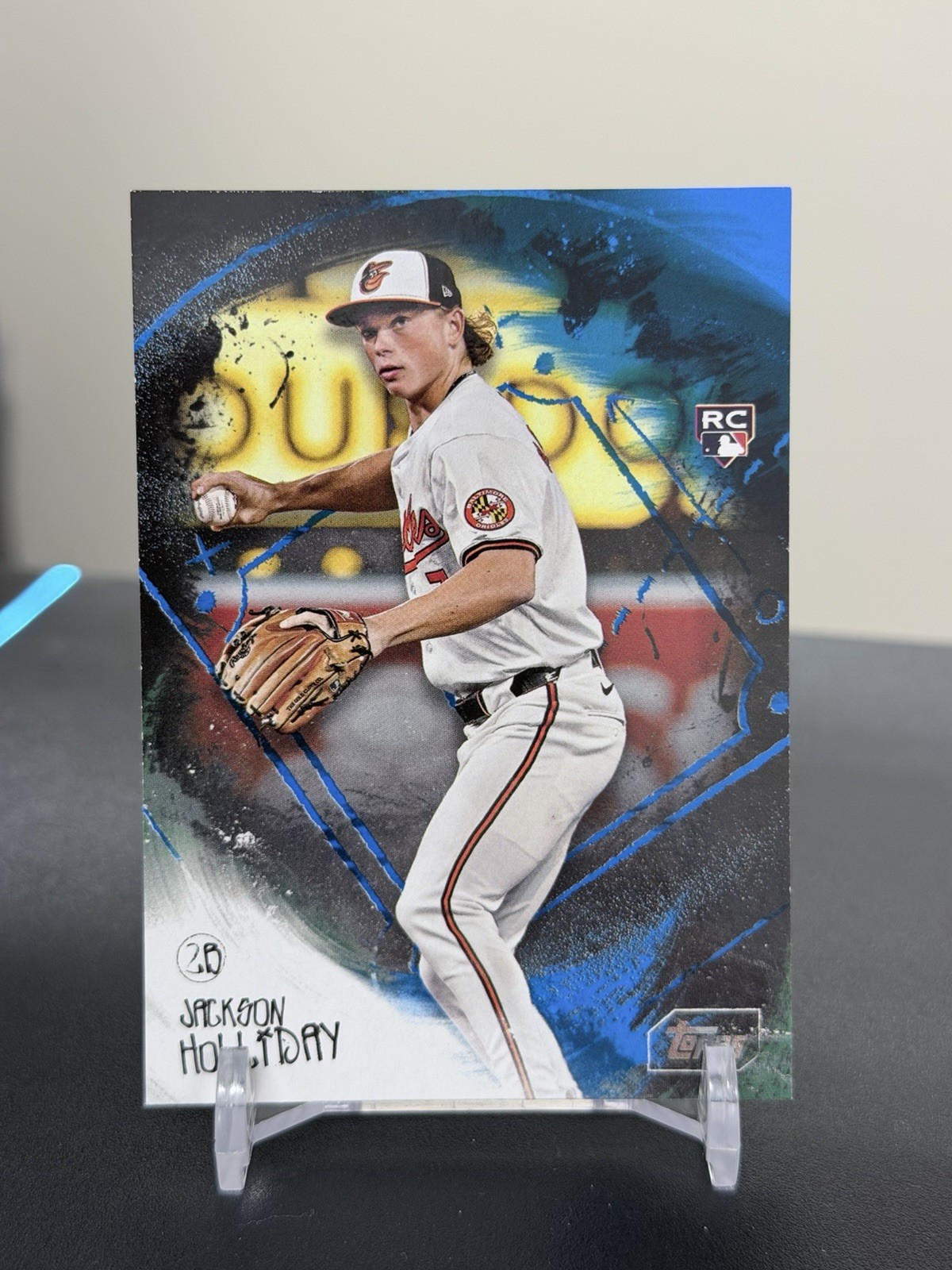 Jackson Holliday 2024 Topps Update RC All Class #AC-22 Orioles Blue SP