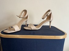 Oasis Cream Neutral Ankle Strap Shoes