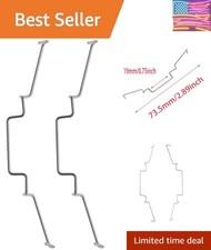 2 Pcs CPU Heatsink Fan PC Mainboard CPU Radiator Fan 8CM Wire Down Hook Type ...
