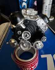 Cison V8 Small Block Engine Model Replica - Black Cison V8 Small Block Engine Model Replica - Black
