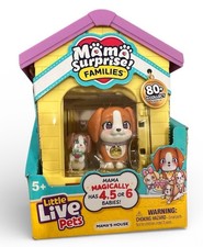 NIB Sealed Little Live Pets Dog House Beagle Play set Mama Surprise Families