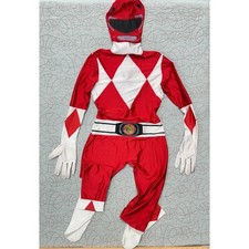 Morphsuits Power Rangers Costume Red Full Body Suit / Men's Large
