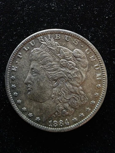 1884-O Morgan Silver Dollar Toned Uncirculated