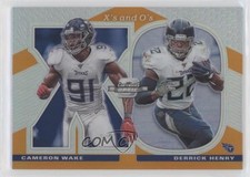 2019 Panini Contenders Optic Orange Prizm 35/50 Cameron Wake Derrick Henry 0c6