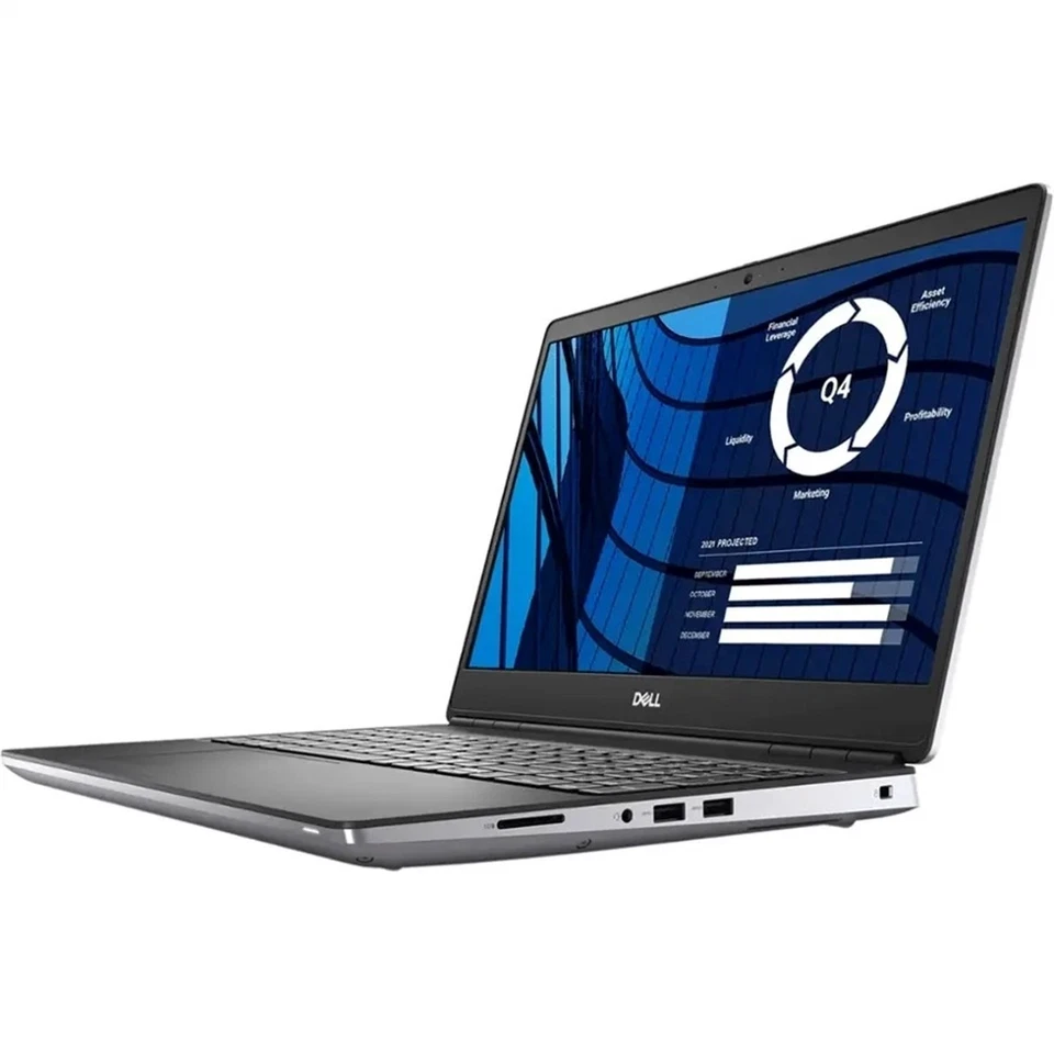 Dell Precision 7550 15.6" 16GB 256GB SSD Core™ i7-10875H 3.4GHz WIN11P, Plateado Foto 2 de 4