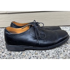 Dr Martens Men's Black Leather Square Toe Oxford Dress Shoes 1C61 Size 11