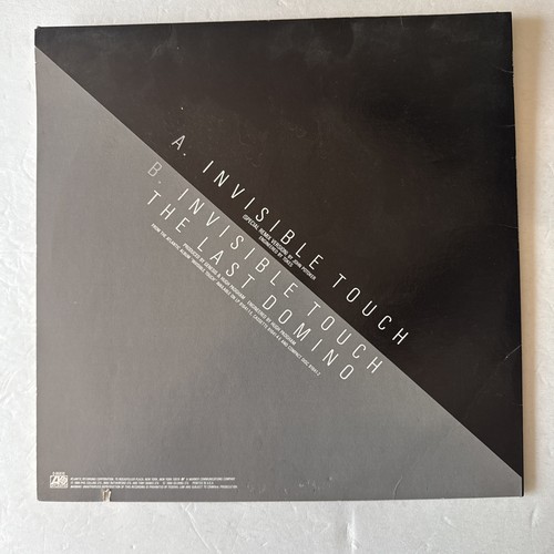 GENESIS - Invisible Touch (Special Remix Single) 12" 1986 Atlantic 0-86816 NM - Picture 2 of 6