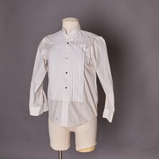 1970s Lord West Tuxedo Button Up Shirt