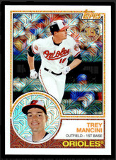 2018 Topps Trey Mancini 1983 Topps Silver Pack Chrome #28 - Baltimore Orioles